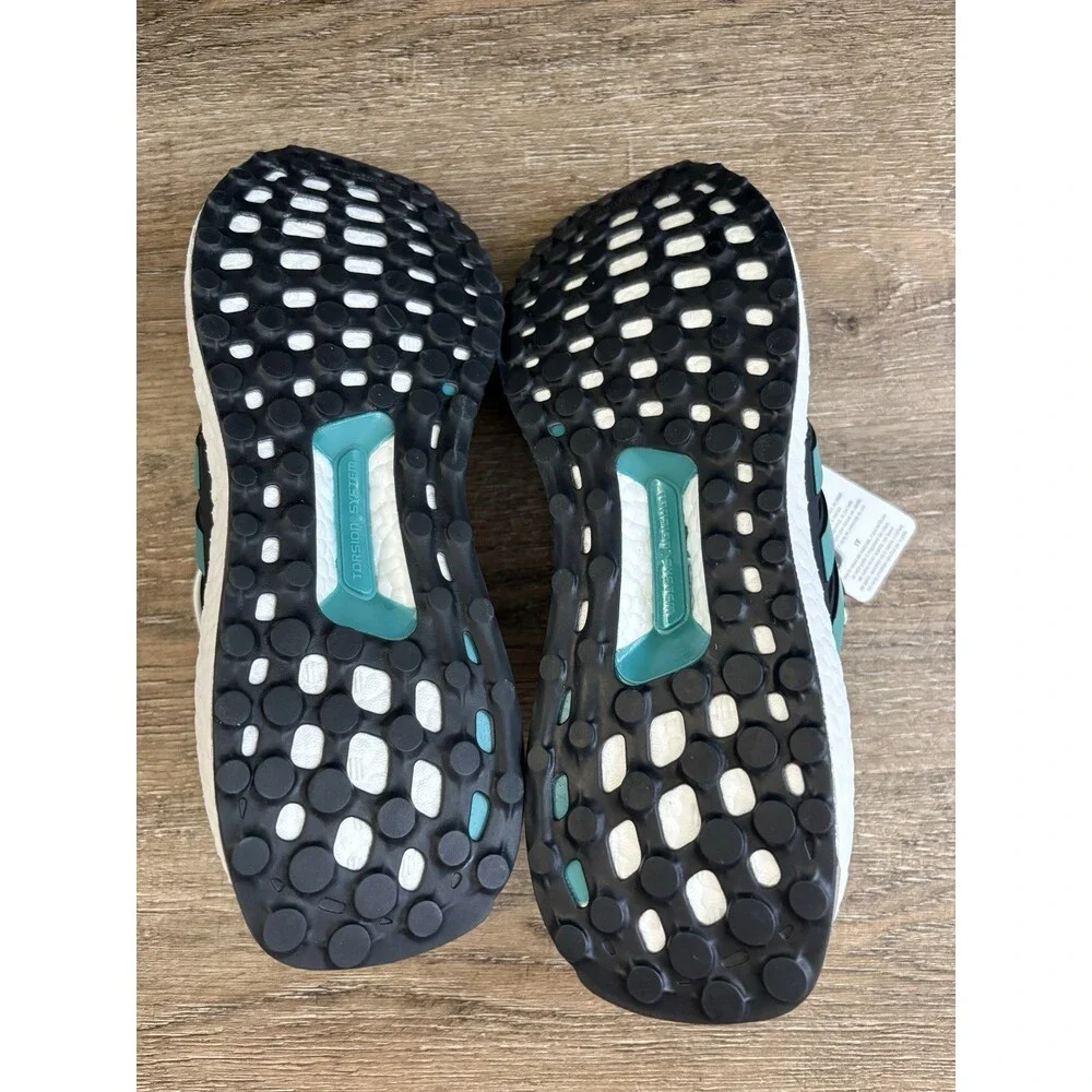 Adidas Ultraboost 1.0 Running Shoe White Teal Men’s Sz 14 JQ0823